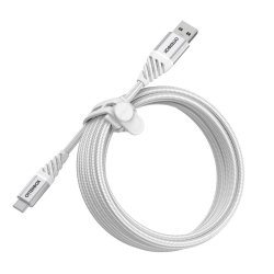 Kaapeli Premium USB-C to USB-A Cable 3m Cloud White