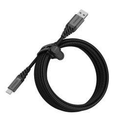 Kaapeli Premium USB-C to USB-A Cable 3m Dark Ash