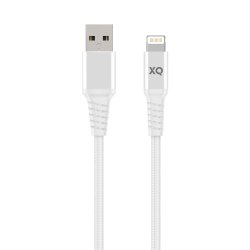 USB Lightning Kaapeli Flätad Stark 2 m Valkoinen