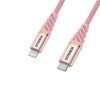 Kaapeli Fast Charge Premium Lightning to USB-C Cable 1m Shimmer Rose
