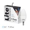 White & Color Ambience (RGB) E14 Lamppu - 3-Pack