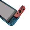 Nintendo Switch Kuori Hiilikuitukuviointi Sininen