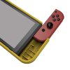 Nintendo Switch Kuori Hiilikuitukuviointi Keltainen