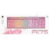 PK75 Gaming -näppäimistökalvo RGB Pink