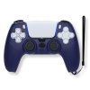 Silikonisuojaus PlayStation 5 -ohjaukselle hihnan sinisellä