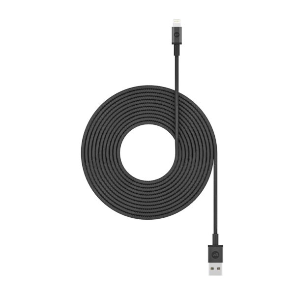 Kaapeli USB-A/Lightning 3m Musta