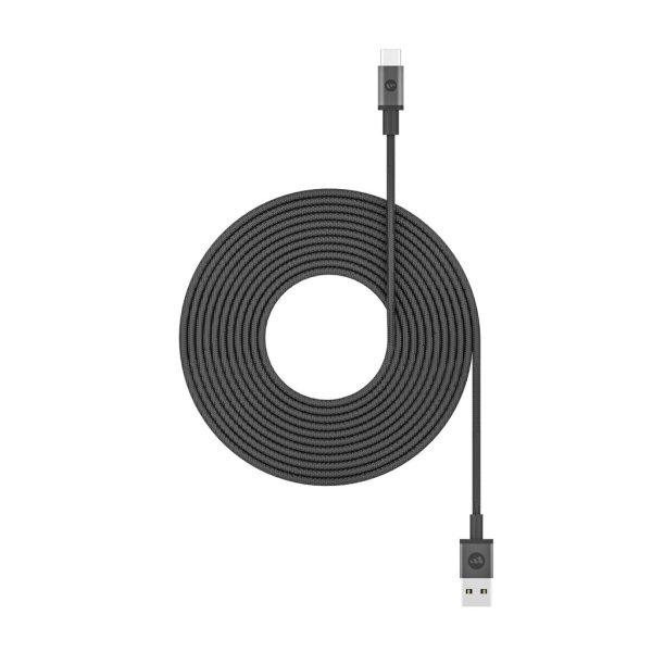 Kaapeli USB-A/USB-C 3m Musta